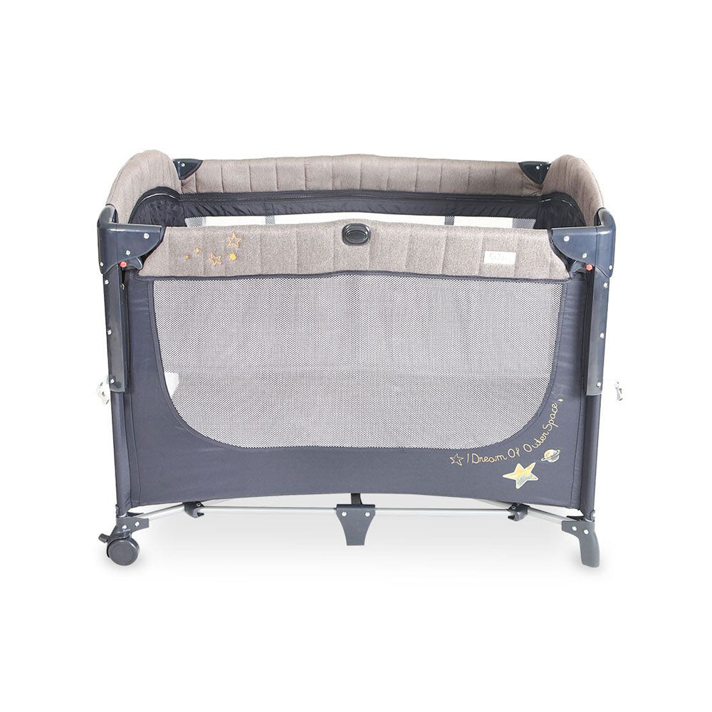 DROP SIDE PLAY PEN – BLUE