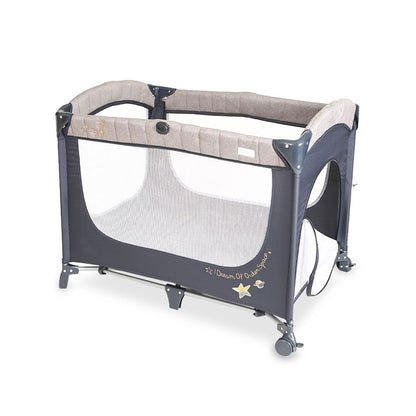 DROP SIDE PLAY PEN – BLUE