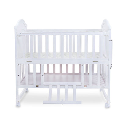 Tinnies Wooden Cot – White