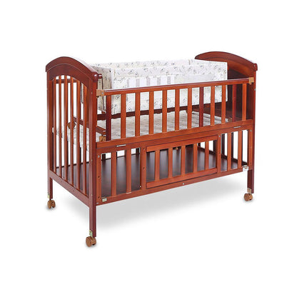 Tinnies Wooden Cot – Brown