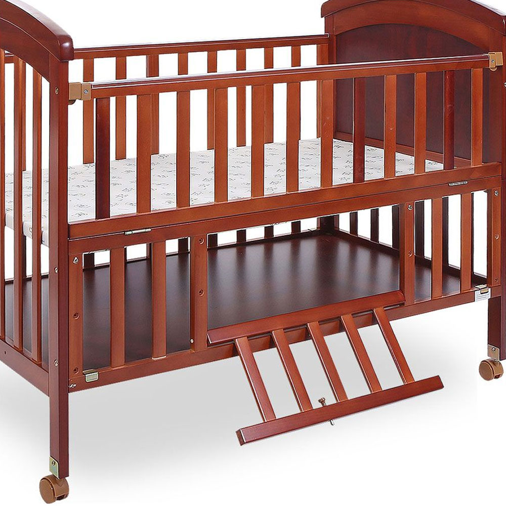 Tinnies Wooden Cot – Brown
