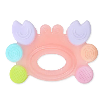 Farlin Silicone Teether – Peach Crab