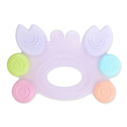 Farlin Silicone Teether – Lavendar Crab