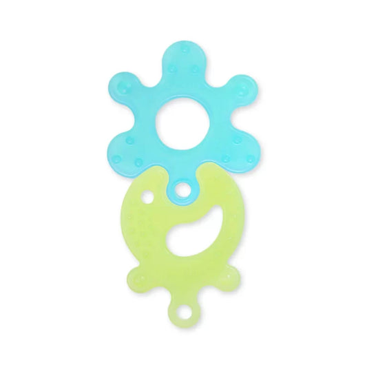 Farlin Teether & Soother Combo(Green & Blue)