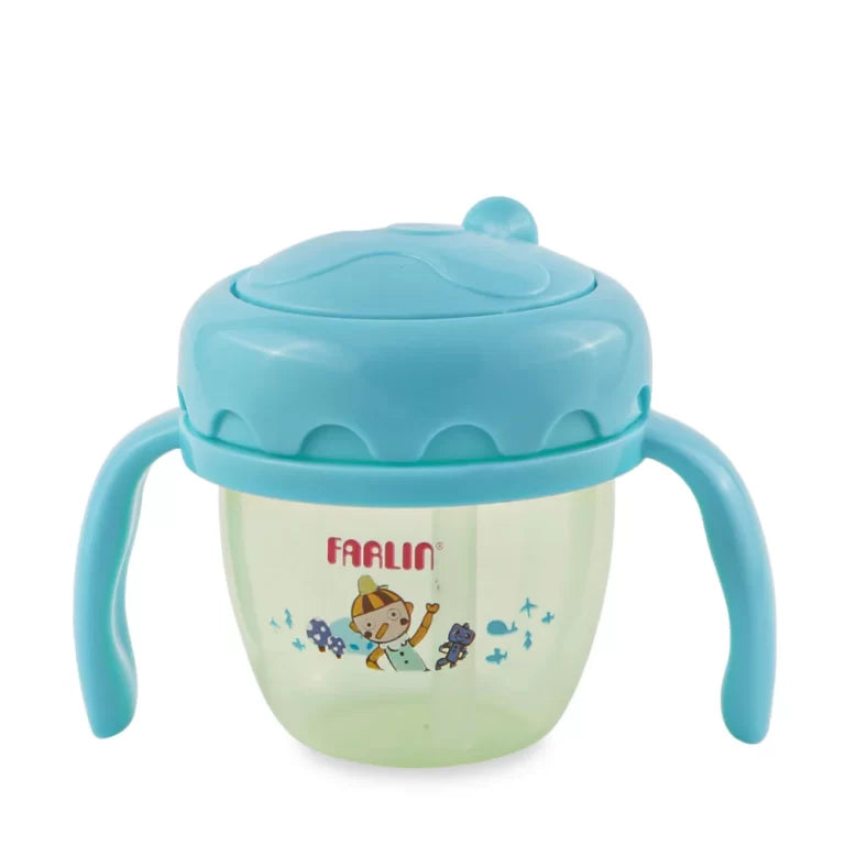 Farlin Straw Training Cup – Green