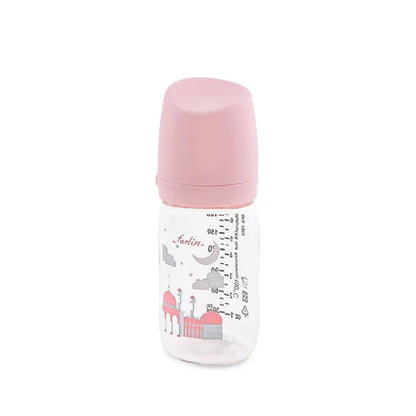 Farlin PA Wide-Neck Feeding Bottle 180ml – Pink