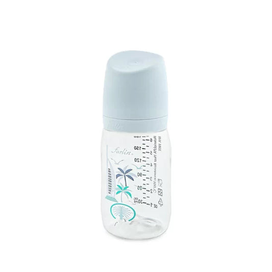 Farlin PA Wide-Neck Feeding Bottle 180ml – Blue