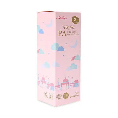 Farlin PA Wide-Neck Feeding Bottle 280ml – Pink