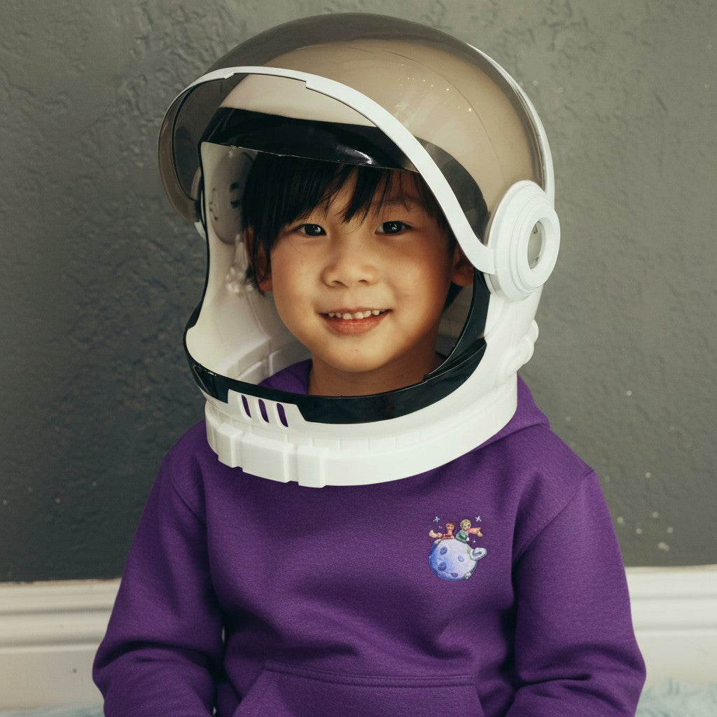 Baby Boy and Girl Winter Indigo Hoodie – Warm Cotton Hoodie for Kids