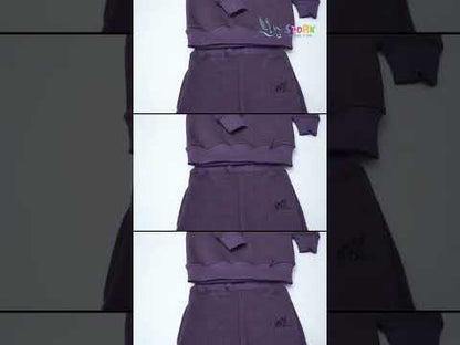 Indigo Sweat Shirt Set